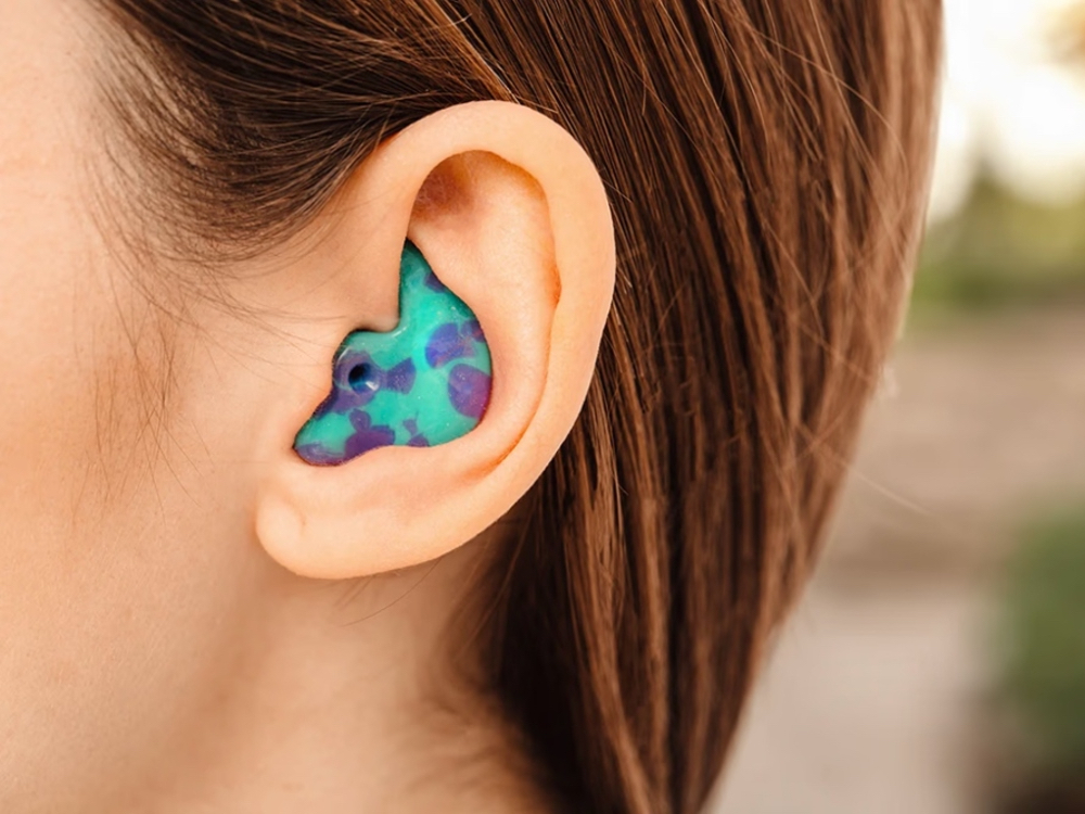 Custom-molded earplugs fit and verified by a Doctor of Audiology at Hear Today Hearing Aids in Corpus Christi, TX